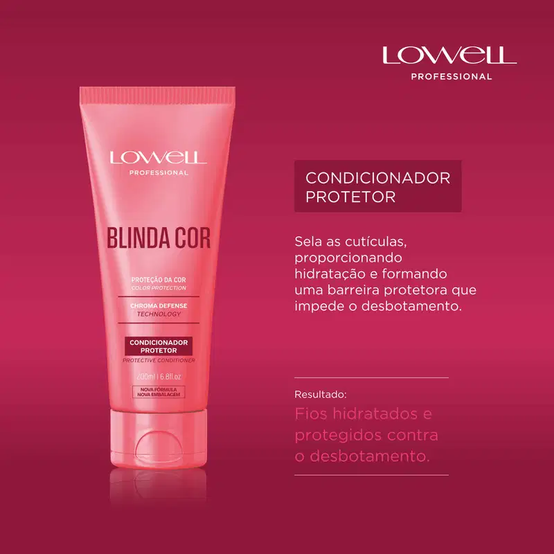 Lowell Blinda Cor - Condicionador 200ml