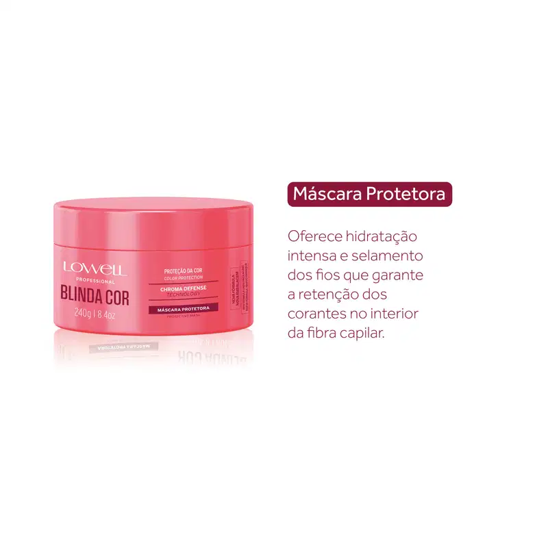 Lowell Blinda Cor -  Máscara Capilar 240g