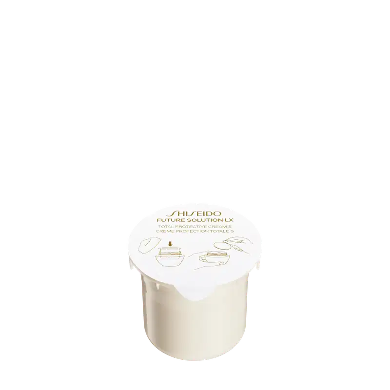 Refil do produto Shiseido Future Solution LX Total Protective Cream FPS 30