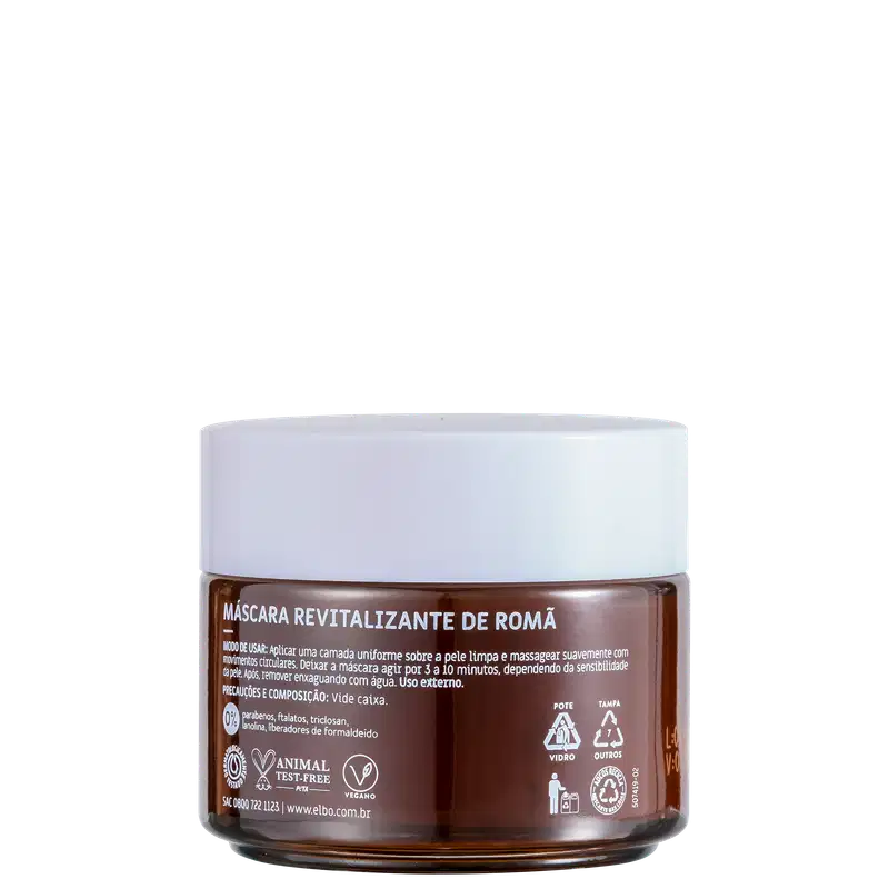 Elbo Romã - Máscara Facial Revitalizante 100g