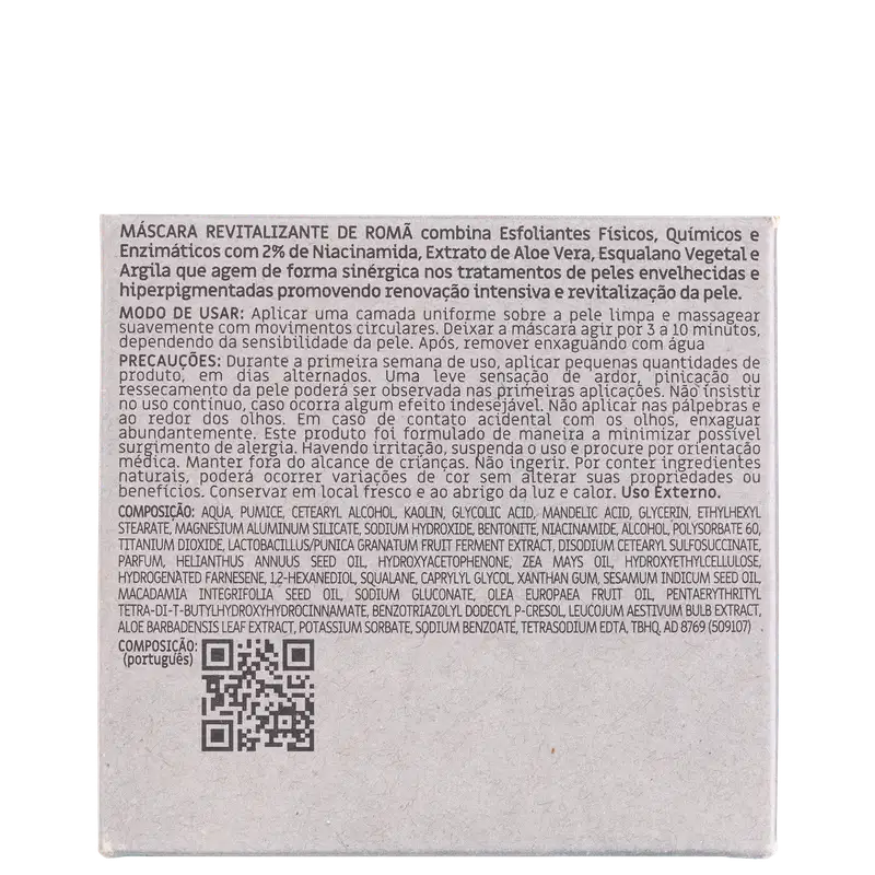 Elbo Romã - Máscara Facial Revitalizante 100g
