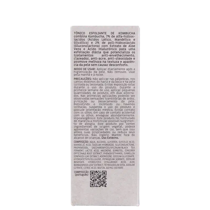 Elbo Kombucha - Tônico Facial Esfoliante 120ml