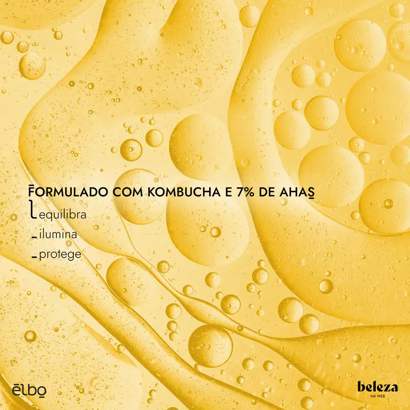 Elbo Kombucha - Tônico Facial Esfoliante 120ml