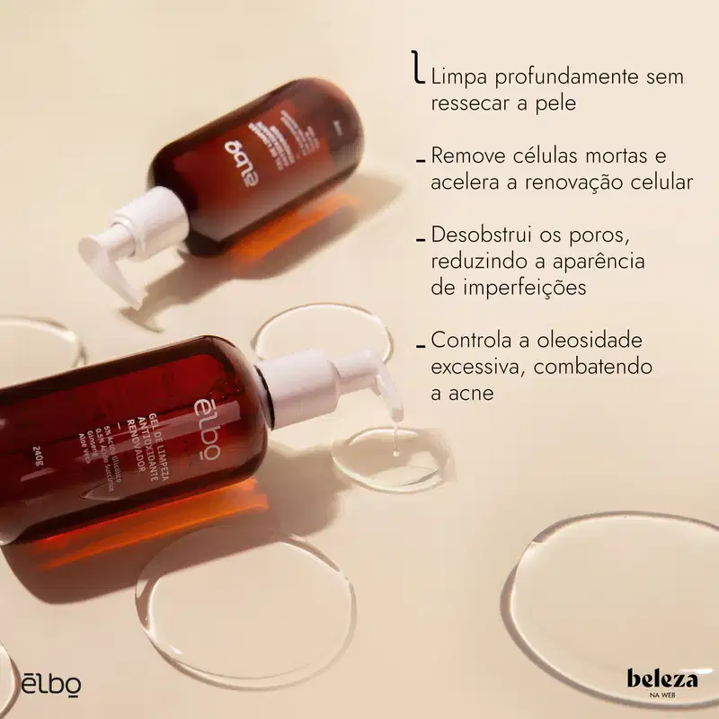 Elbo - Gel de Limpeza Antioxidante 240g