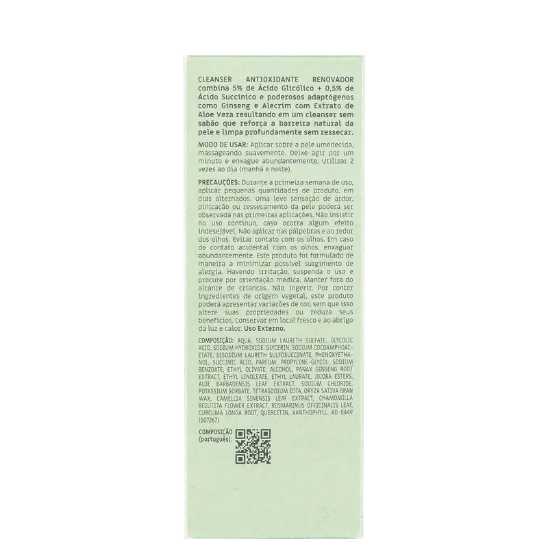 Elbo - Gel de Limpeza Antioxidante 240g