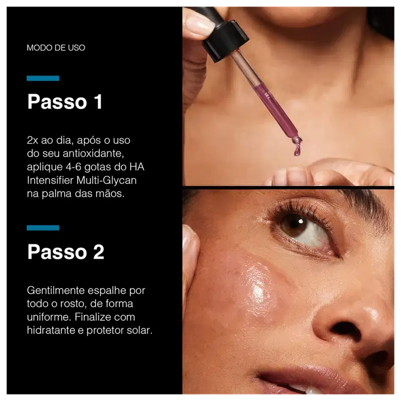 Imagem indica modo de uso do produto.