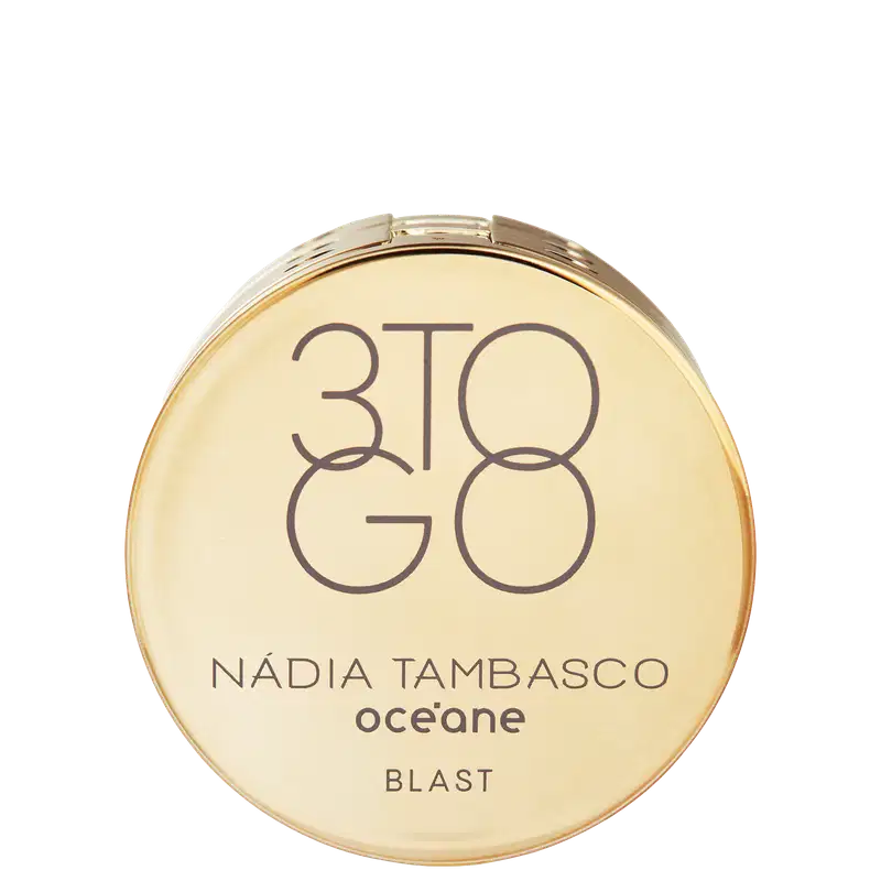 Nádia Tambasco by Océane 3 To Go Blast - Paleta de Sombras 7,8g