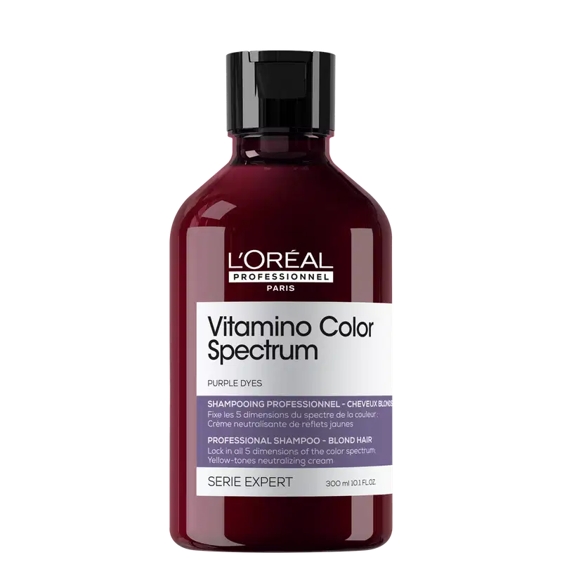 Shampoo Matizador L'Oréal Professionnel Vitamino Color Spectrum Purple Dyes 300ml