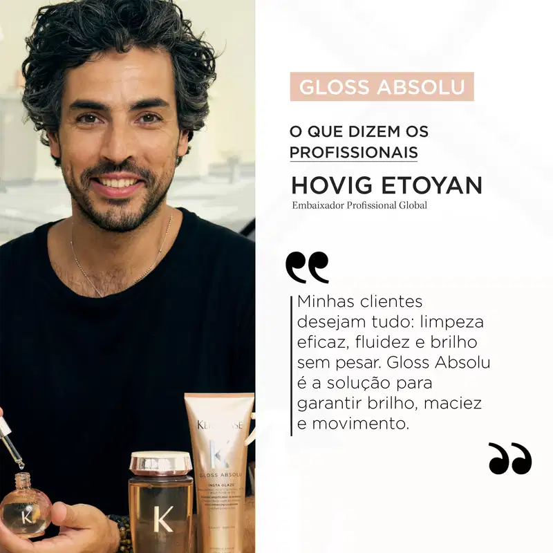 Óleo capilar Gloss Absolu, da marca Kérastase.