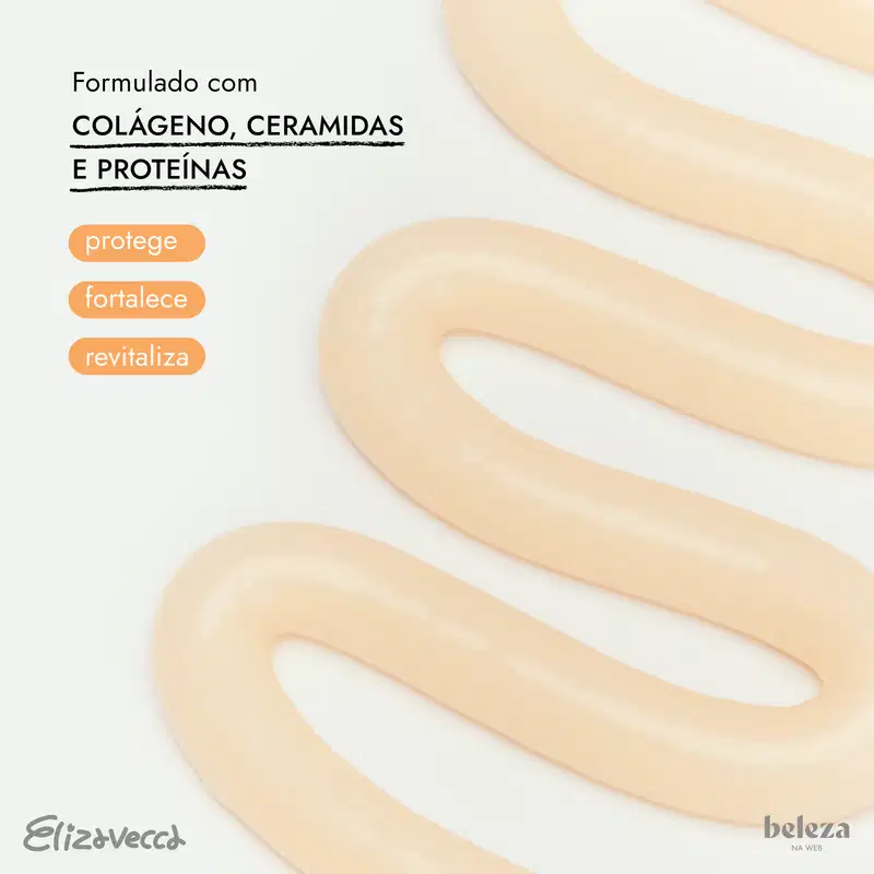 Elizavecca CER-100 Proteína Ionizada e Colágeno - Máscara Capilar Sem Enxágue 50ml