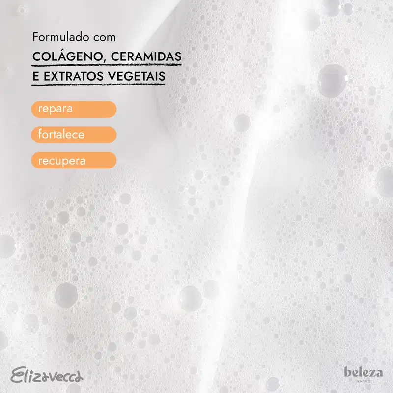 Elizavecca CER-100 Com Colágeno A+ Muscle - Shampoo Fortalecedor 500ml