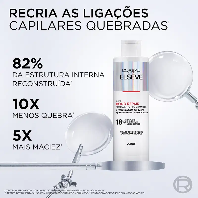 Pré-Shampoo Elseve L'Oréal Paris Bond Repair, 200ml.