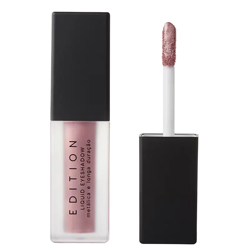 Sombra Líquida Edition Liquid Eyeshadow, da marca Océane. Cor roxa.