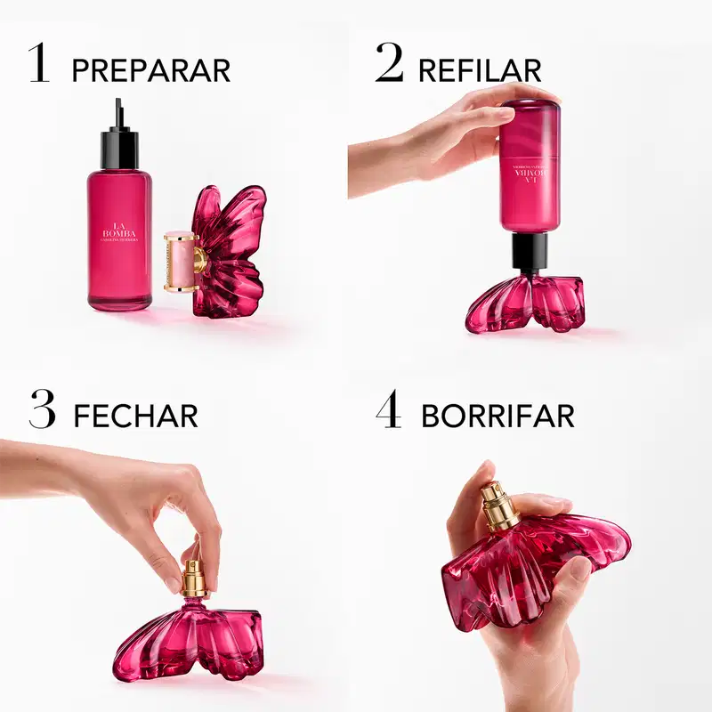 La Bomba Carolina Herrera Eau de Parfum Refil - Perfume Feminino 200ml