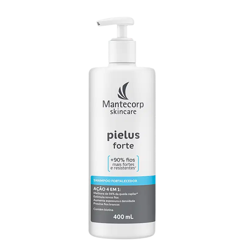 Mantecorp Pielus Forte - Shampoo Fortalecedor Antiqueda 400ml