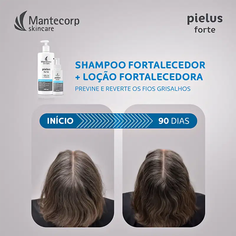 Mantecorp Pielus Forte - Shampoo Fortalecedor Antiqueda 400ml