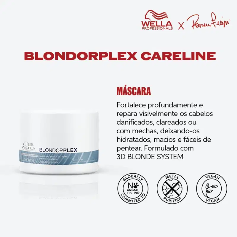 Wella Professionals BlondorPlex - Máscara Capilar 30ml