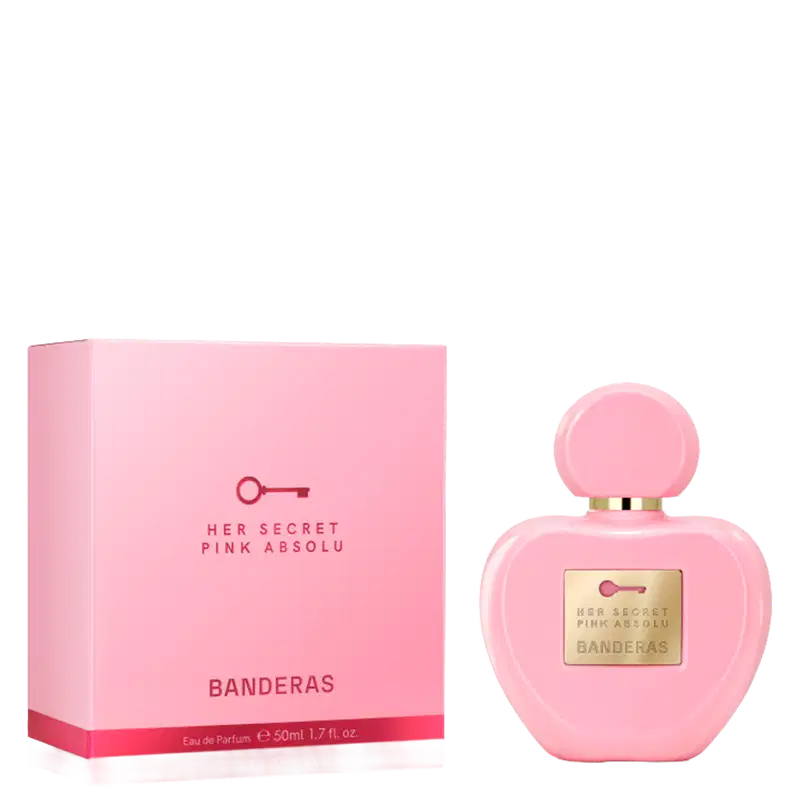 Her Secret Pink Absolu Banderas Eau de Parfum - Perfume Feminino 50ml