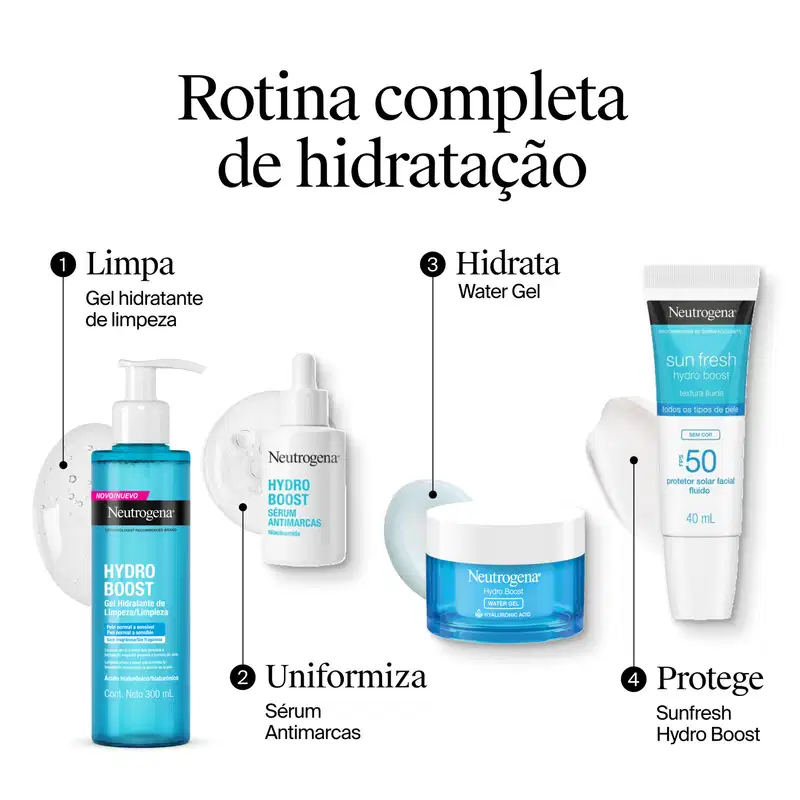 Neutrogena Hydro Boost - Gel de Limpeza 300ml