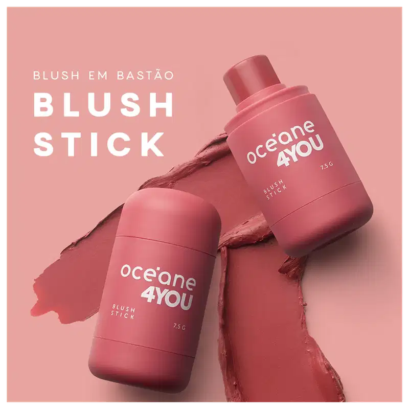 Océane 4 You Blush Stick Ballon - Blush em Bastão 7,5g