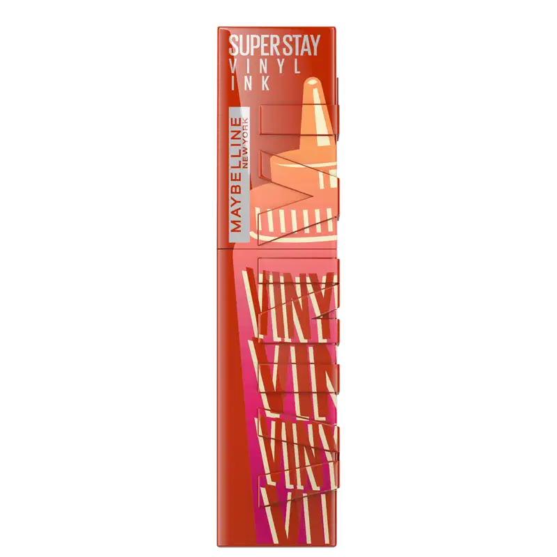 Maybelline NY SuperStay Vinyl Ink Sauce 205 Sriracha - Batom Líquido 4,2ml
