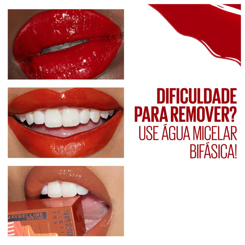 Maybelline NY SuperStay Vinyl Ink Sauce 205 Sriracha - Batom Líquido 4,2ml