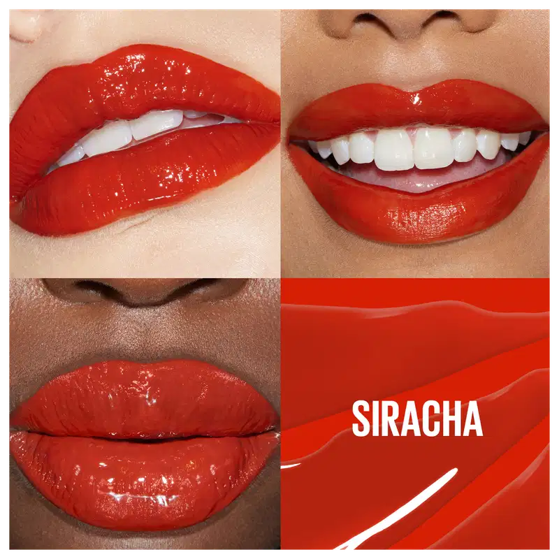 Maybelline NY SuperStay Vinyl Ink Sauce 205 Sriracha - Batom Líquido 4,2ml
