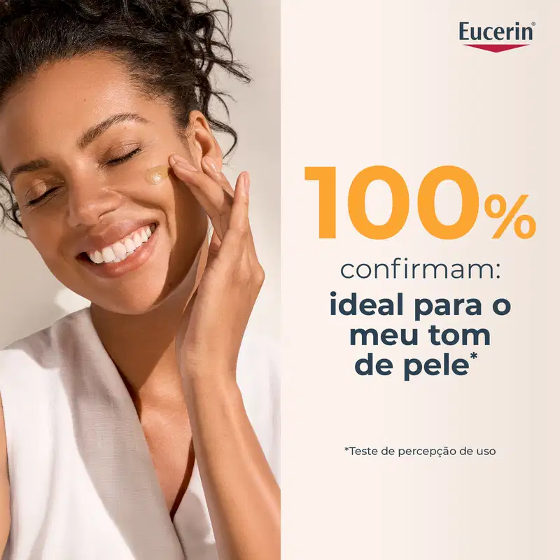 Eucerin Sun Hydro Fluid Cor Escura FPS 70 - Protetor Solar Facial 50ml