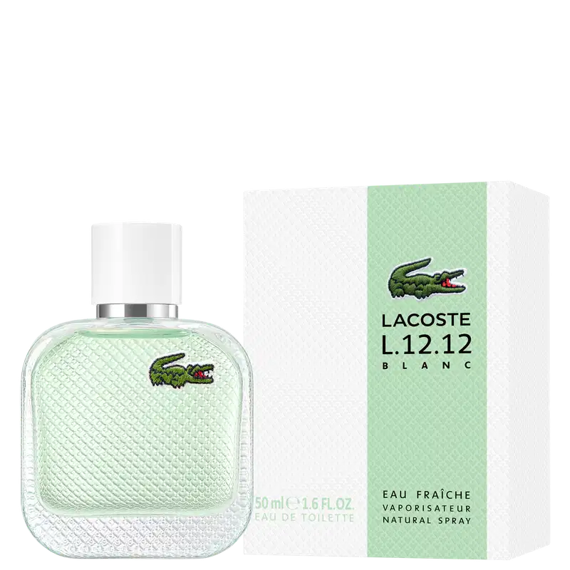 L1212 Blanc Lacoste Eau Fraîche - Perfume Masculino 50ml