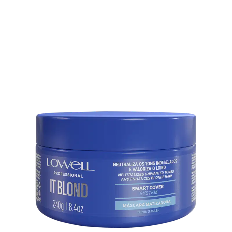 Lowell It Blond - Máscara Capilar Matizadora 240g