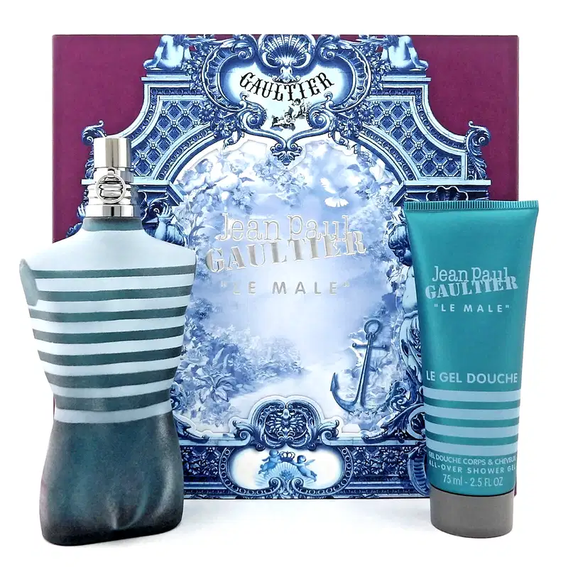 Conjunto Le Male Jean Paul Gaultier Masculino Eau de Toilette 125ml + Gel de Banho Corporal 75ml