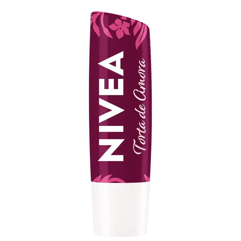 Hidratante Labial NIVEA Bridgerton Torta de Amora, 4,8g.