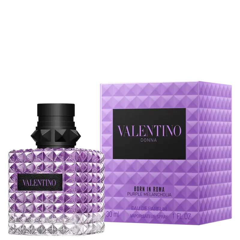 Born in Roma Purple Melancholia Donna Valentino Eau de Parfum - Perfume Feminino 30ml