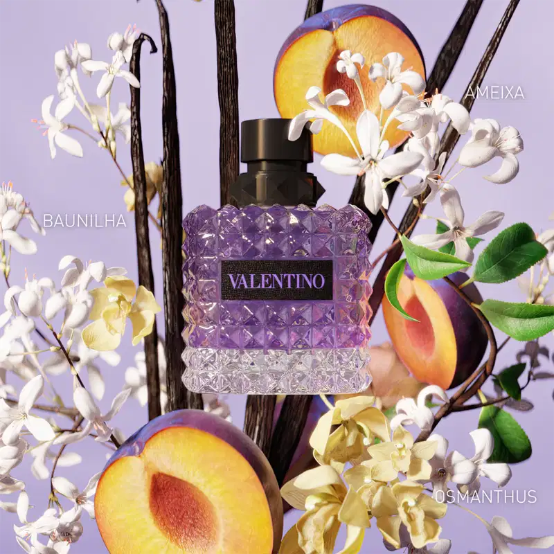 Born in Roma Purple Melancholia Donna Valentino Eau de Parfum - Perfume Feminino 30ml