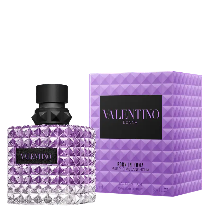 Born in Roma Purple Melancholia Donna Valentino Eau de Parfum - Perfume Feminino 100ml