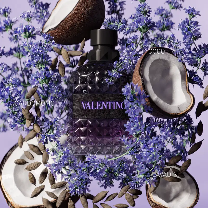 Born In Roma Purple Melancholia Uomo Valentino Eau de Toilette - Perfume Masculino 100ml
