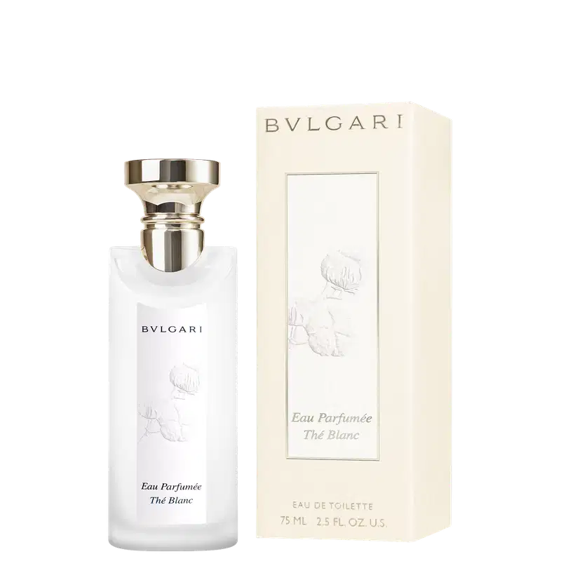 Perfume Importado Unissex Eau Parfumée Thé Blanc Bvlgari EDT, 75ml.