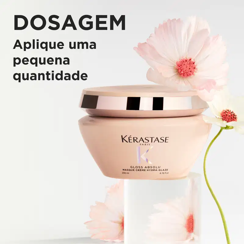 Máscara Capilar Kérastase Gloss Absolu Hydra-Glaze, 200ml.