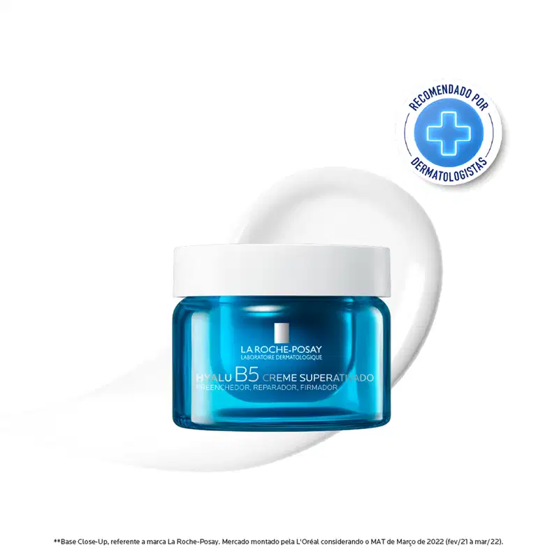 Hyalu B5 creme superatado, reenchedor, reparador, firmador. Recomendado por dermatologistas.