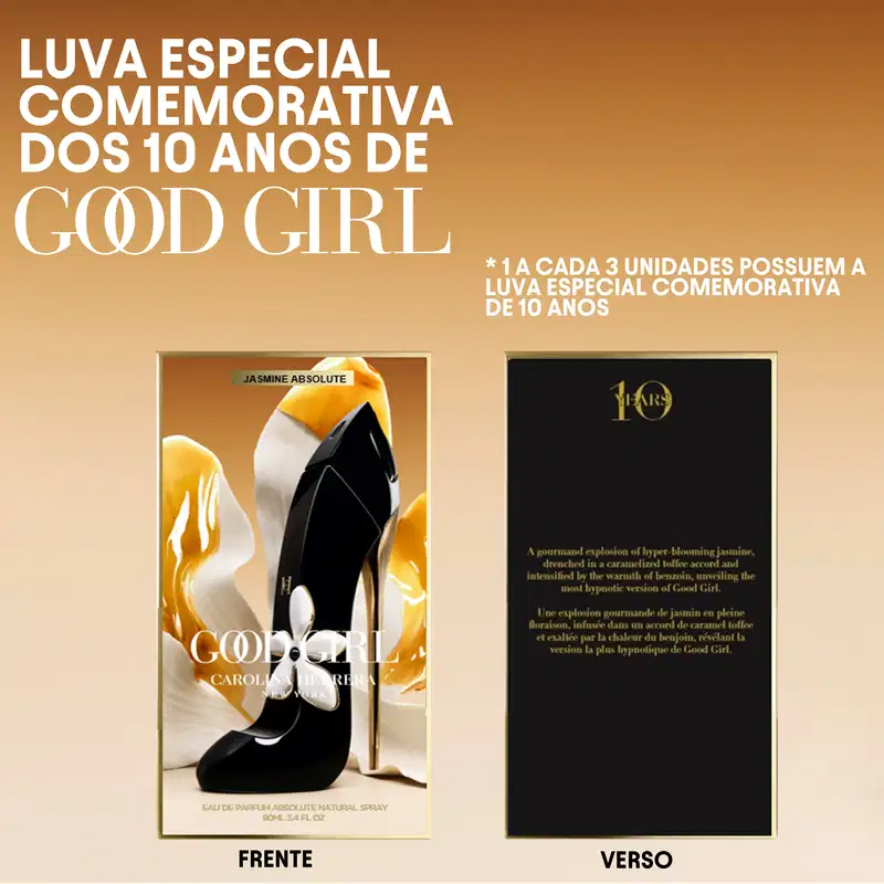 Good Girl Jasmine Absolute Carolina Herrera Eau de Parfum - Perfume Feminino 30ml