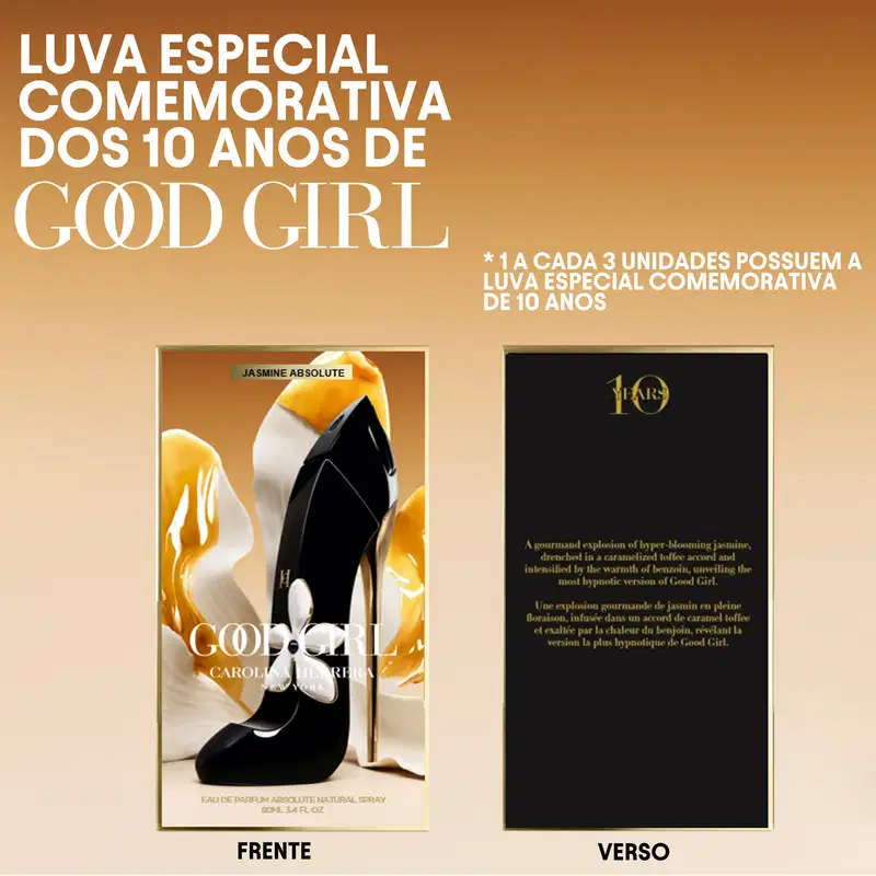 Good Girl Jasmine Absolute Carolina Herrera Eau de Parfum - Perfume Feminino 50ml