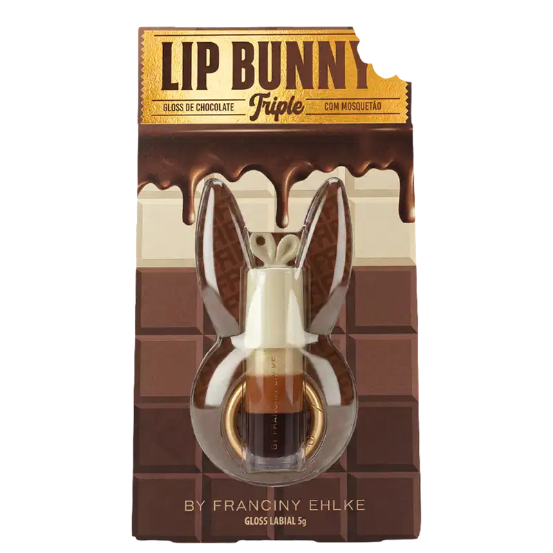 Fran by Franciny Ehlke Lip Bunny Triple - Gloss Triplo 5g