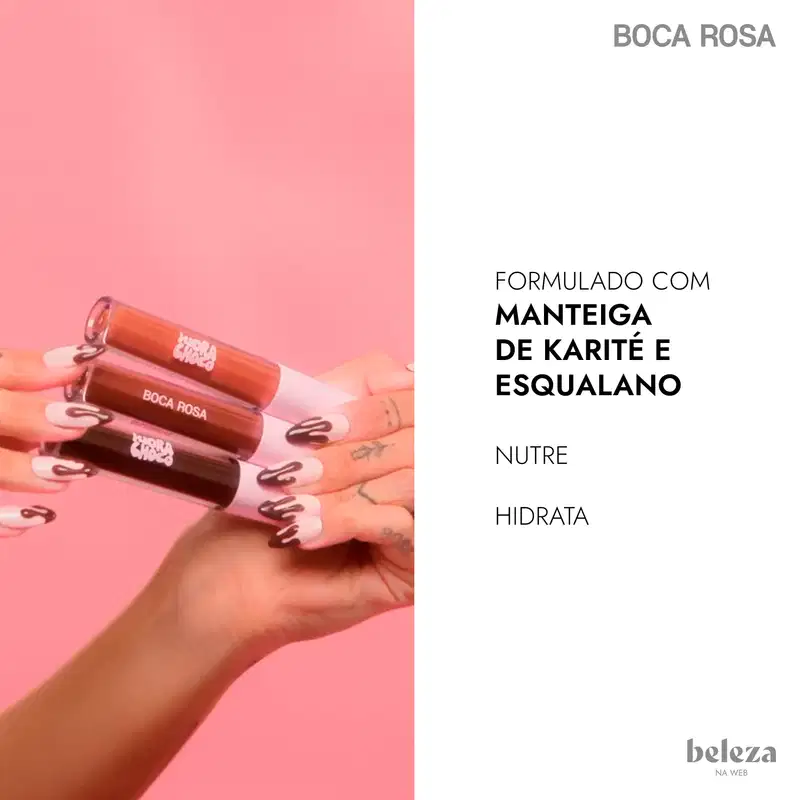 Kit Boca Rosa Hidra Choco Trio (3 Produtos)