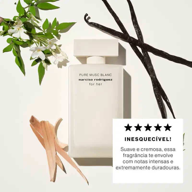 Pure Musc Blanc for Her Narciso Rodriguez Eau de Parfum Intense - Perfume Feminino 30ml