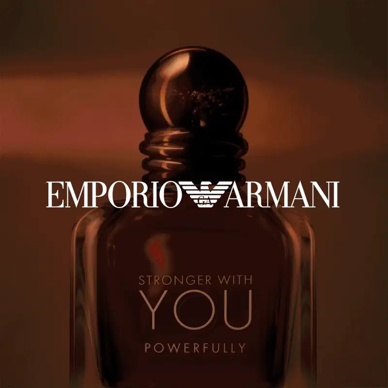 Stronger With You Powerfully Giorgio Armani Eau de Parfum - Perfume Masculino 100ml