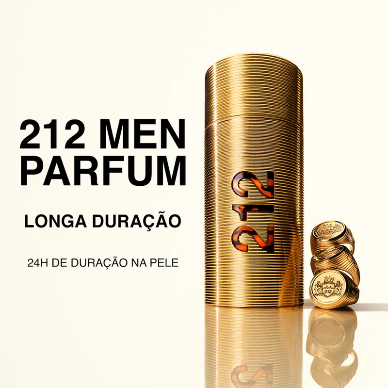 212 Men NYC Parfum Carolina Herrera Eau de Parfum - Perfume Masculino 100ml