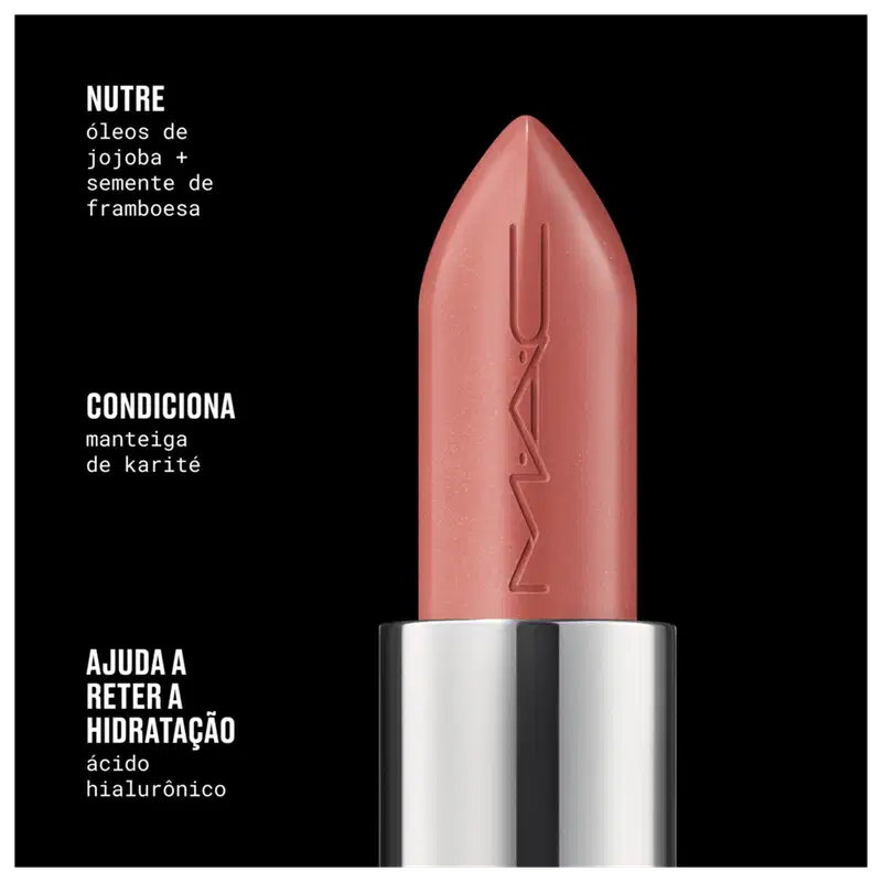 M·A·C Lustreglass Sheer-Shine Alone Time - Batom 3g