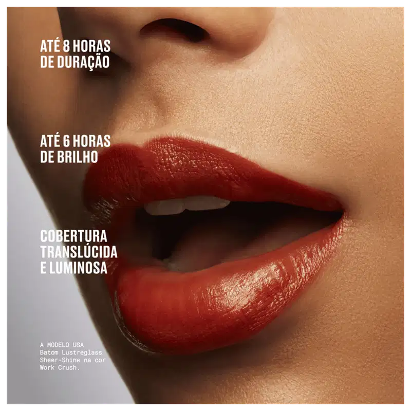 M·A·C Lustreglass Sheer-Shine Alone Time - Batom 3g