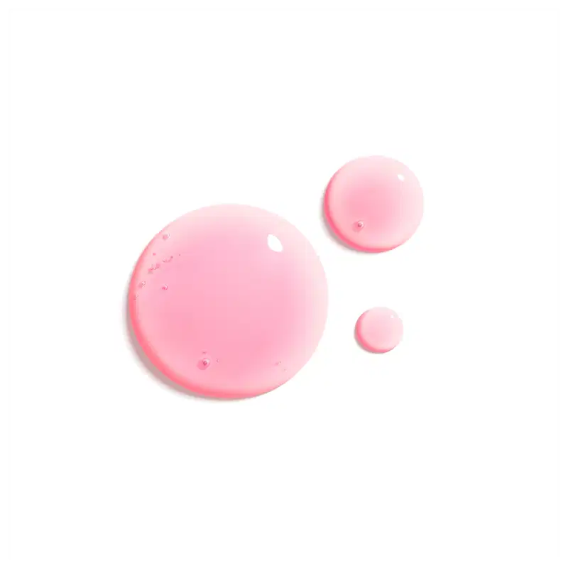 Imagem aumentada de gotas do sérum Sisley Black Rose Concentrate.