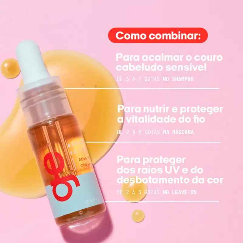 GE Beauty Booster Antioxidante - Tratamento Capilar 15ml